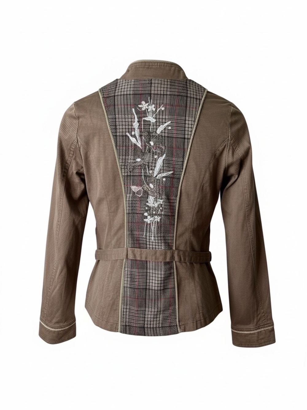 Vintage Ceres Y2K Utility Jacket with Embroidered Back